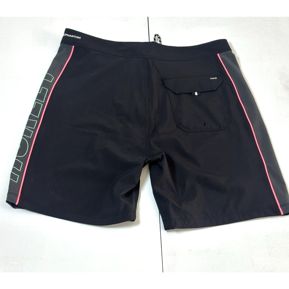 Hurley Men’s Black Shorts Size 30 Hurley Athletic‎ Shorts Size 30 - Picture 9 of 16